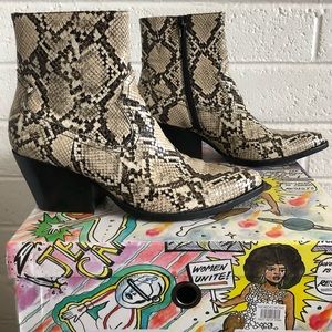 Jeffrey Campbell Snakeskin Boots